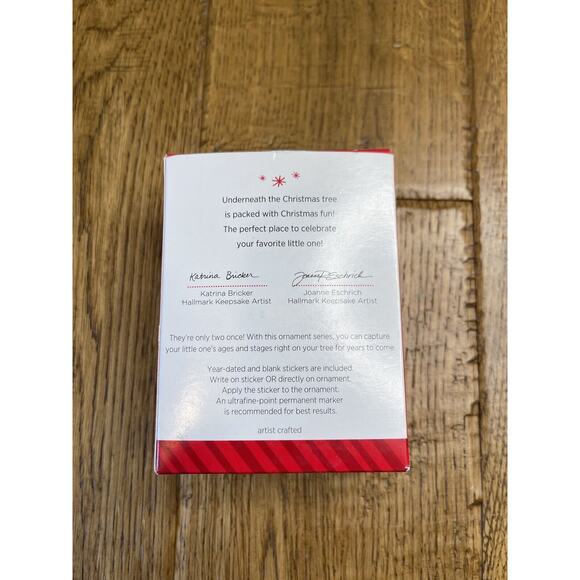 2014 Hallmark Keepsake Ornament I Am Two 2 Age Series Bear Christmas Ornament - Picture 4 of 4